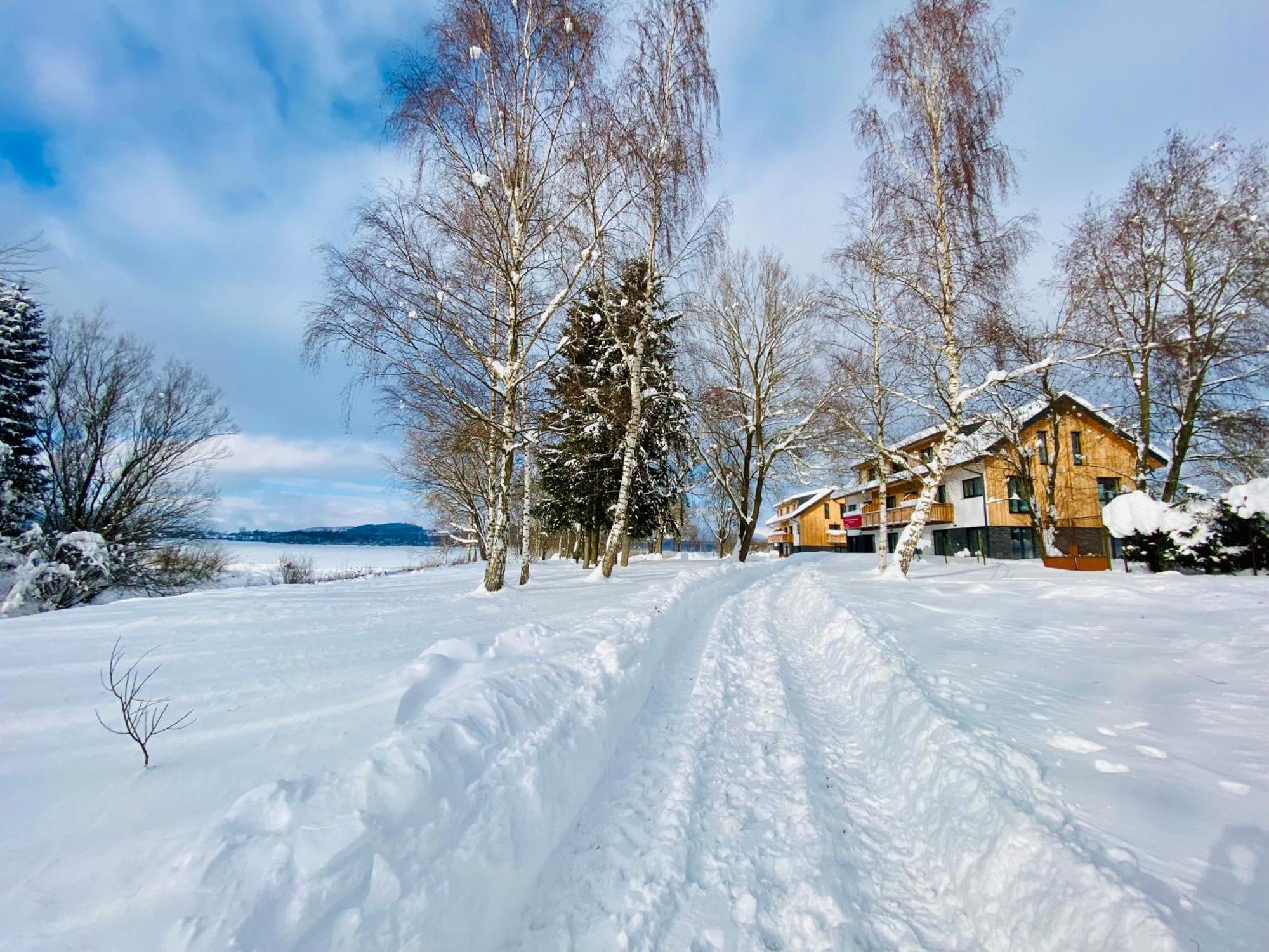 Apartman Na Brehu Lipna Černá v Pošumaví Esterno foto