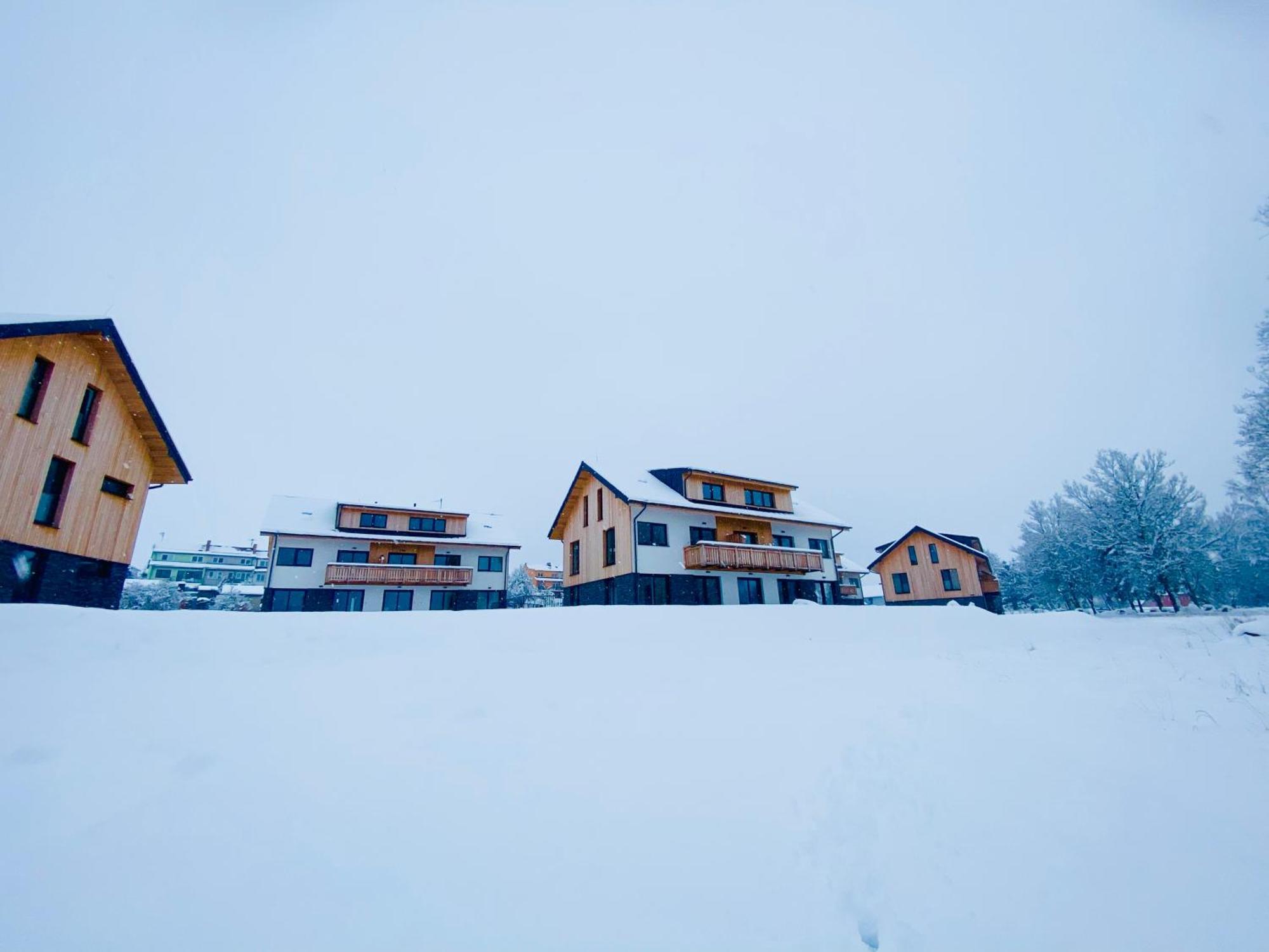Apartman Na Brehu Lipna Černá v Pošumaví Esterno foto